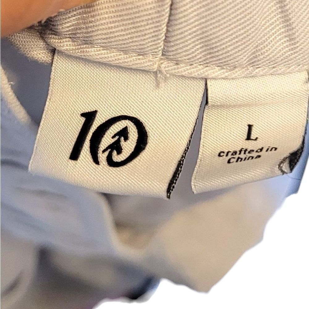 Tentree Women's Light Grey 100% Tencel Shorts Size L - Picture 3 of 6